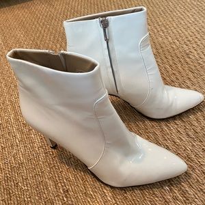 SAM EDELMAN WHITE BOOTIES